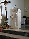 Ambon u Crkvi Marijinog porođenja u Srinjinama, vapnenac, 2008.