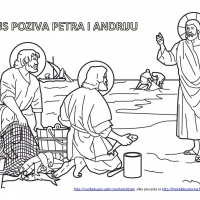 Isus poziva Petra i Andriju (A4)