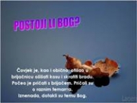 Postoji li Bog? – pps